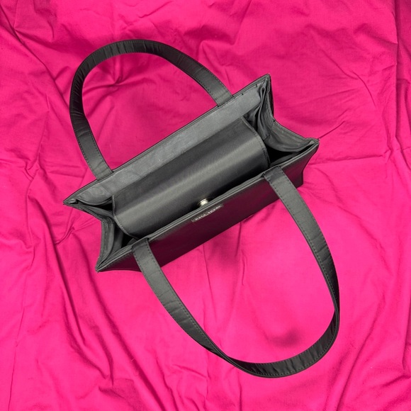 Vintage Kate Spade Sam Icon Nylon Tote Bag in black - Picture 4 of 7